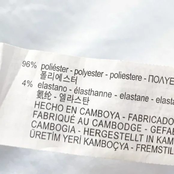 Zara Dress Pants S Trousers Navy Blue Striped Baggy Fit - Picture 13 of 13